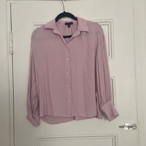 J. Crew Pastel Pink Blouse XS